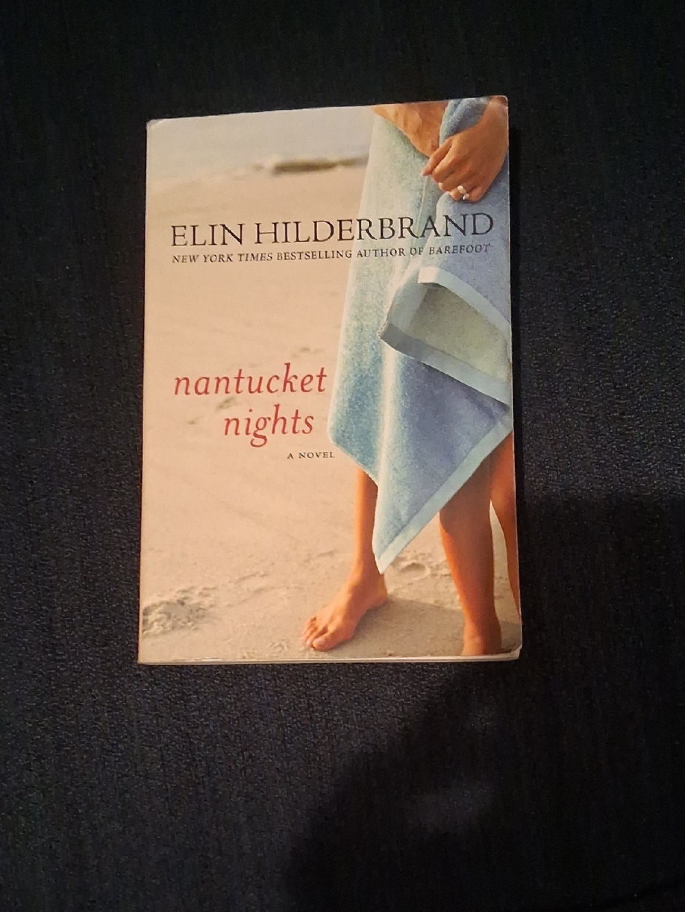 Elin Hilderbrand "Nantucket Nights" Paperback - Blue & Cream Cover